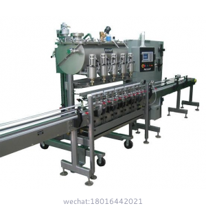 2 – Head In-Line Automatic Net Weight Pail Filling & Closing Machine for Pint to Pails with POP Fill Cart