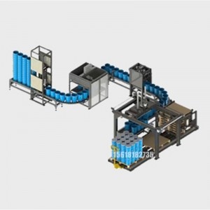 20L全自動(dòng)液體灌裝機(jī)生產(chǎn)線